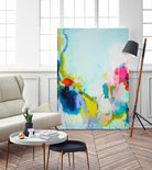 Cant you see by Claire Desjardins on GIANT ART - red abstract