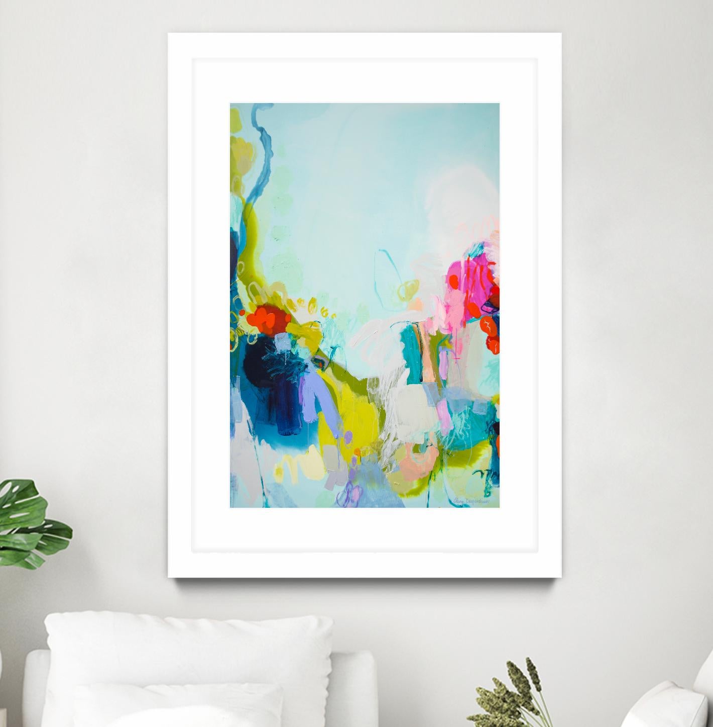 Cant you see by Claire Desjardins on GIANT ART - red abstract