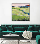 Beautiful Landscape I by Jacques Clement on GIANT ART - green landscape artistes du québec