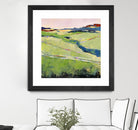 Beautiful Landscape I by Jacques Clement on GIANT ART - green landscape artistes du québec