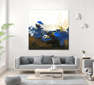 Blue Abstract by Meejlau on GIANT ART - blue abstract