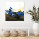 Blue Abstract by Meejlau on GIANT ART - blue abstract artistes du québec