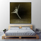 Dancing motion I by Jean-François Dupuis on GIANT ART - beige music - dance ballerine