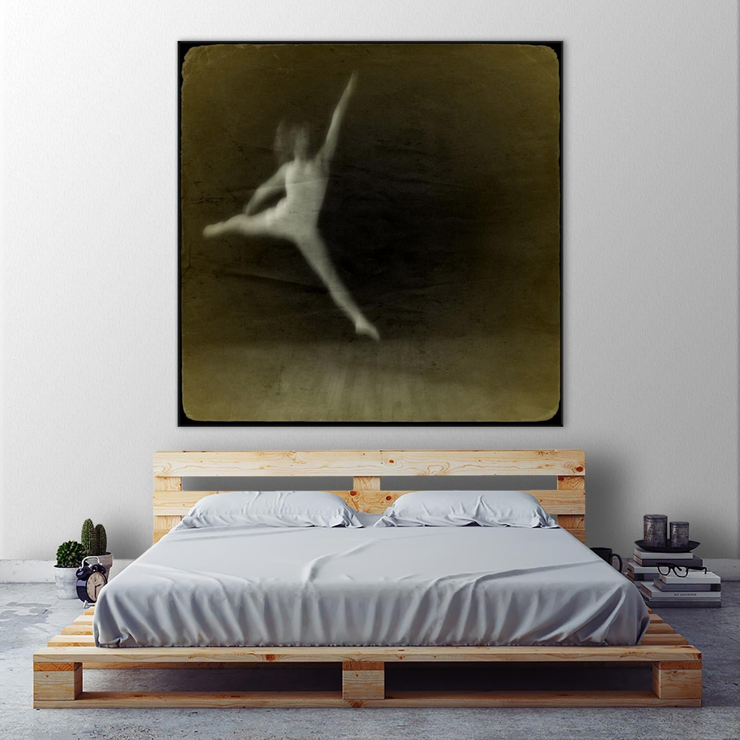 Dancing motion I by Jean-François Dupuis on GIANT ART - beige music - dance ballerine