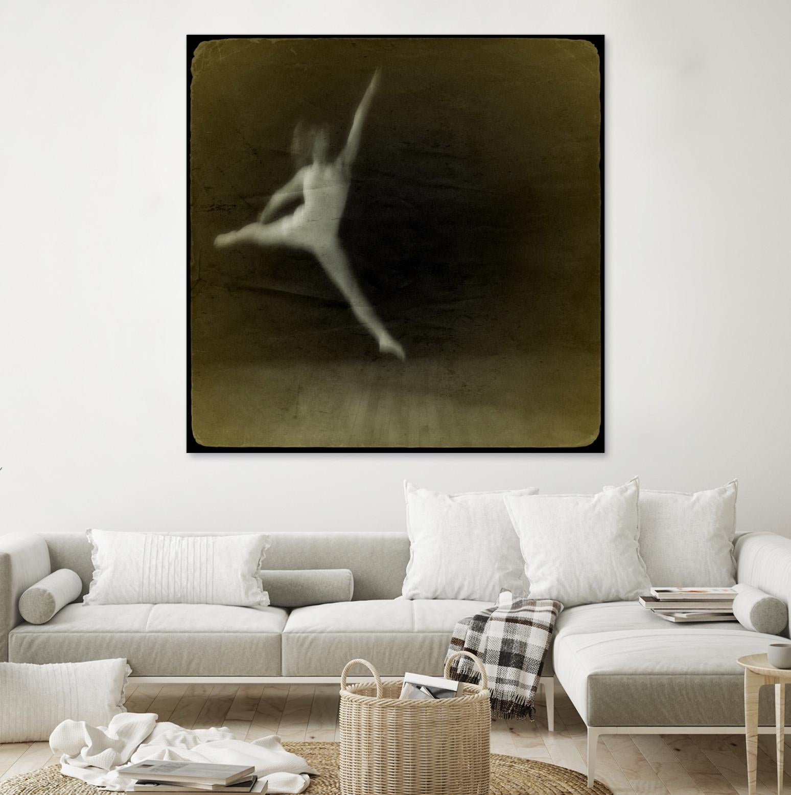 Dancing motion I by Jean-François Dupuis on GIANT ART - beige music - dance ballerine