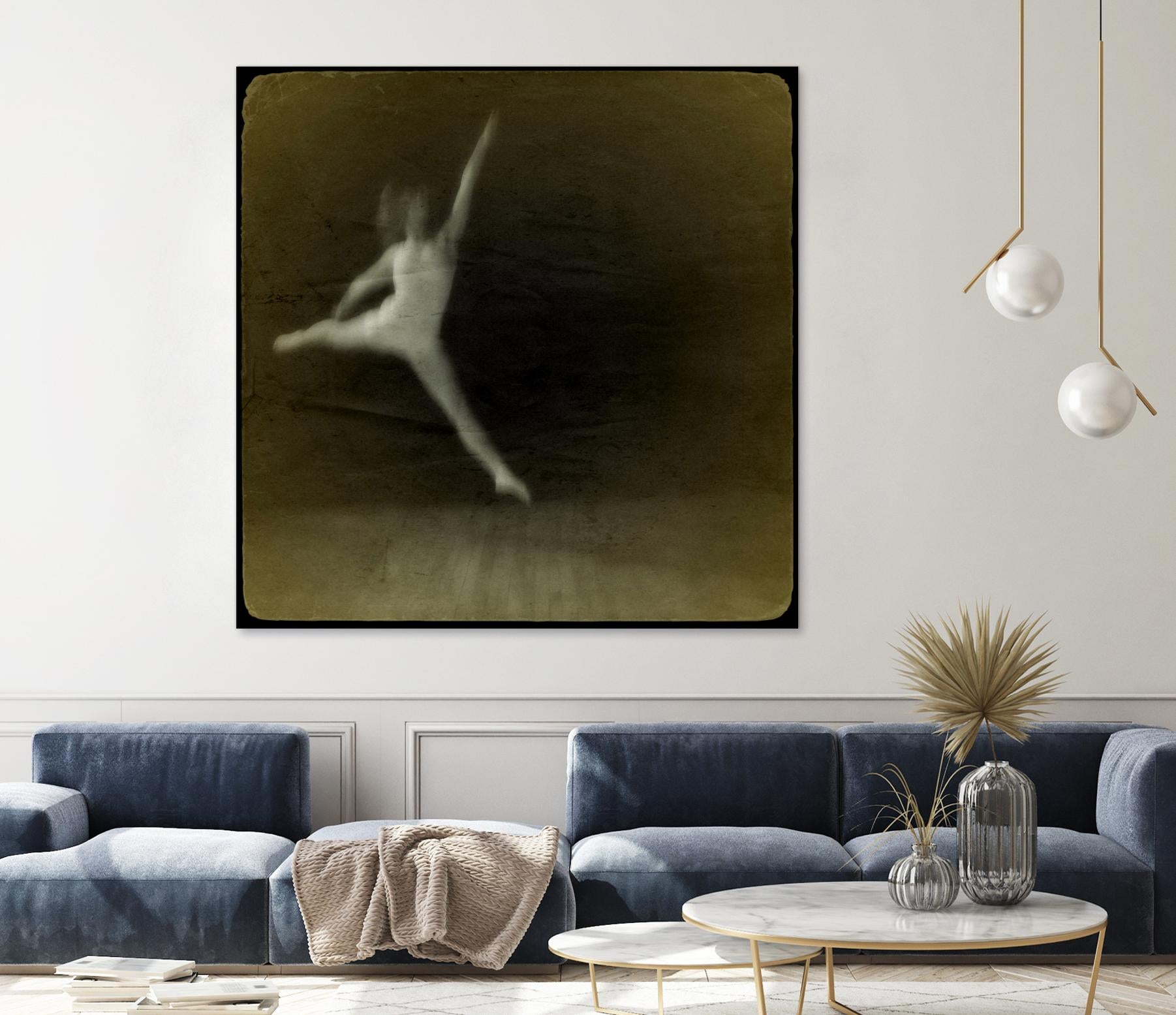 Dancing motion I by Jean-François Dupuis on GIANT ART - beige music - dance ballerine