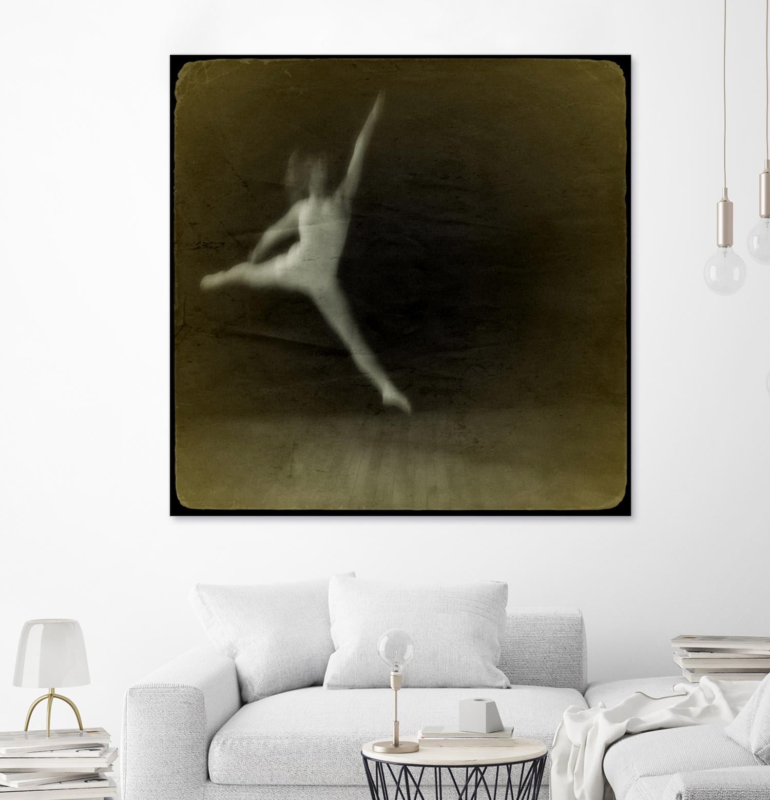Dancing motion I by Jean-François Dupuis on GIANT ART - beige music - dance ballerine