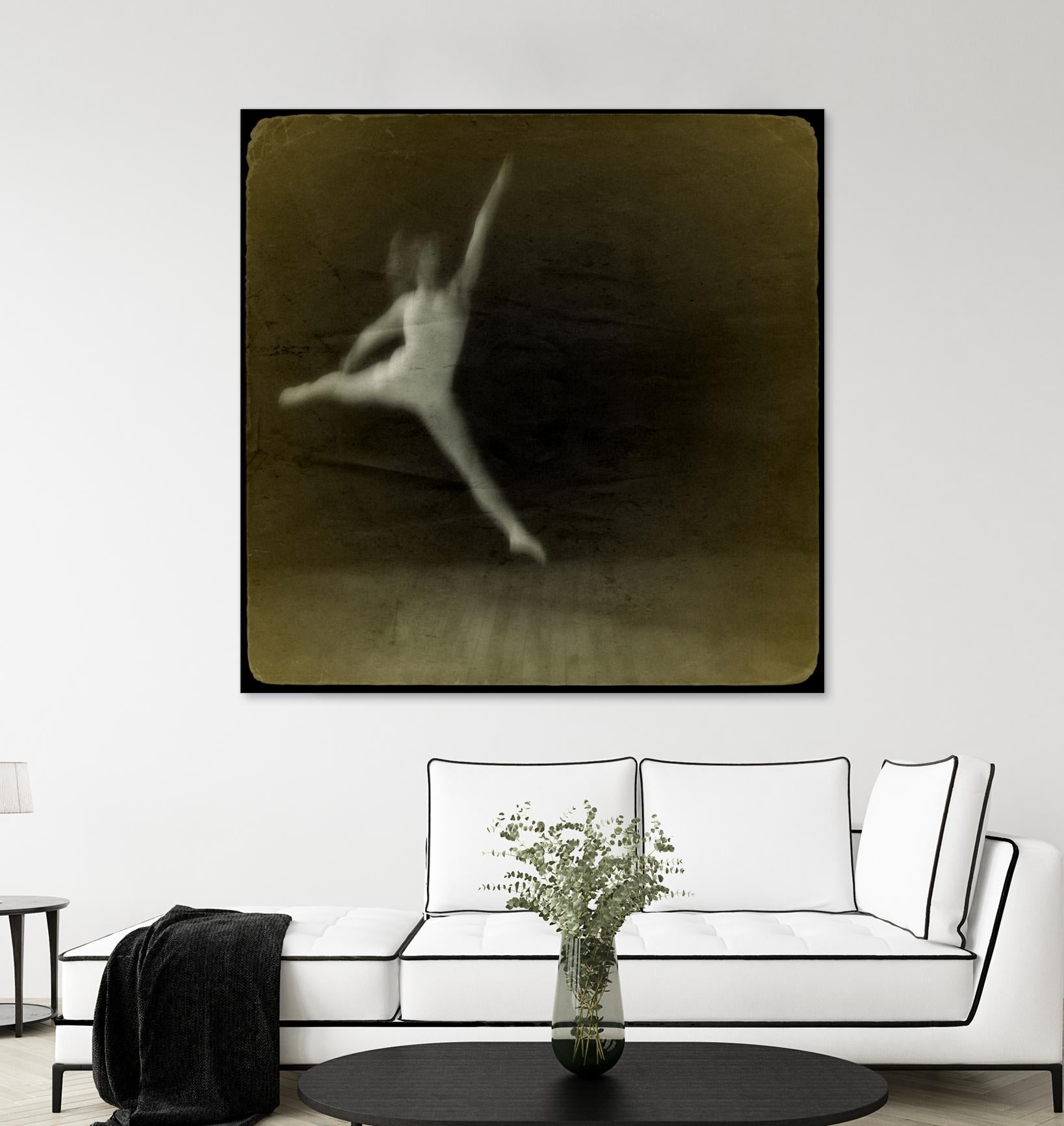 Dancing motion I by Jean-François Dupuis on GIANT ART - beige music - dance ballerine