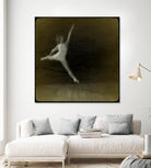 Dancing motion I by Jean-François Dupuis on GIANT ART - beige music - dance ballerine