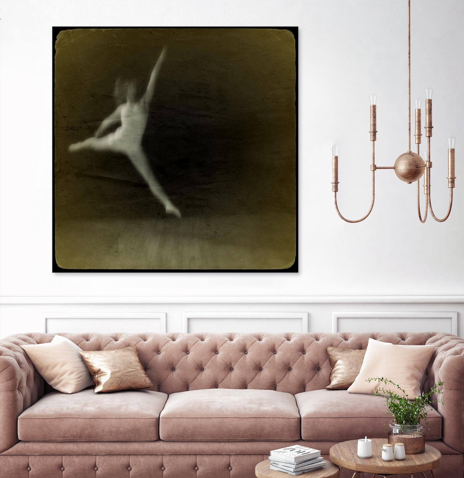 Dancing motion I by Jean-François Dupuis on GIANT ART - beige music - dance ballerine
