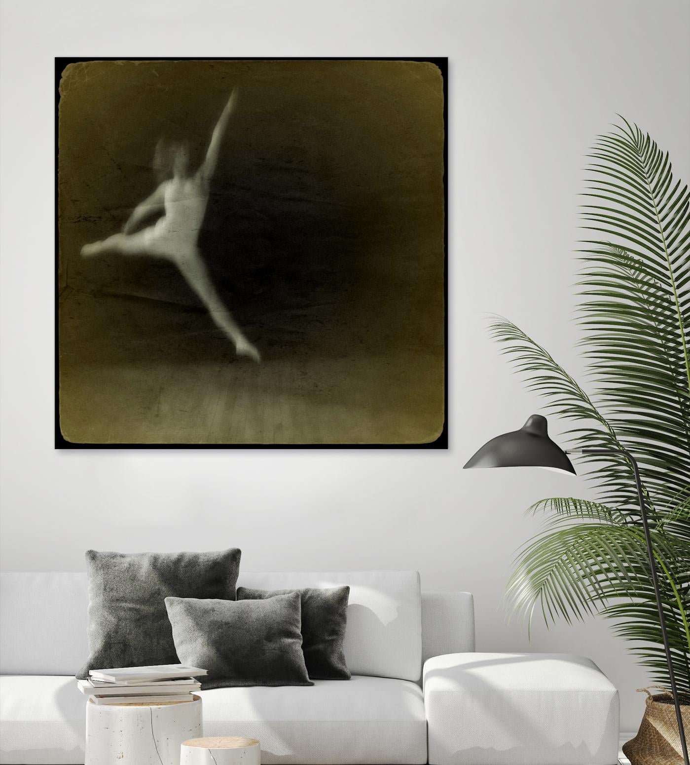 Dancing motion I by Jean-François Dupuis on GIANT ART - beige music - dance ballerine