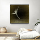 Dancing motion I by Jean-François Dupuis on GIANT ART - beige music - dance ballerine