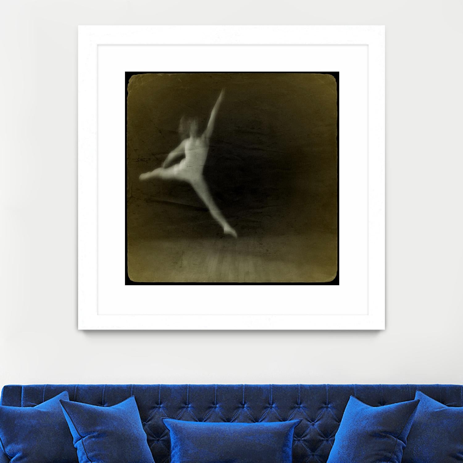 Dancing motion I by Jean-François Dupuis on GIANT ART - beige music - dance ballerine