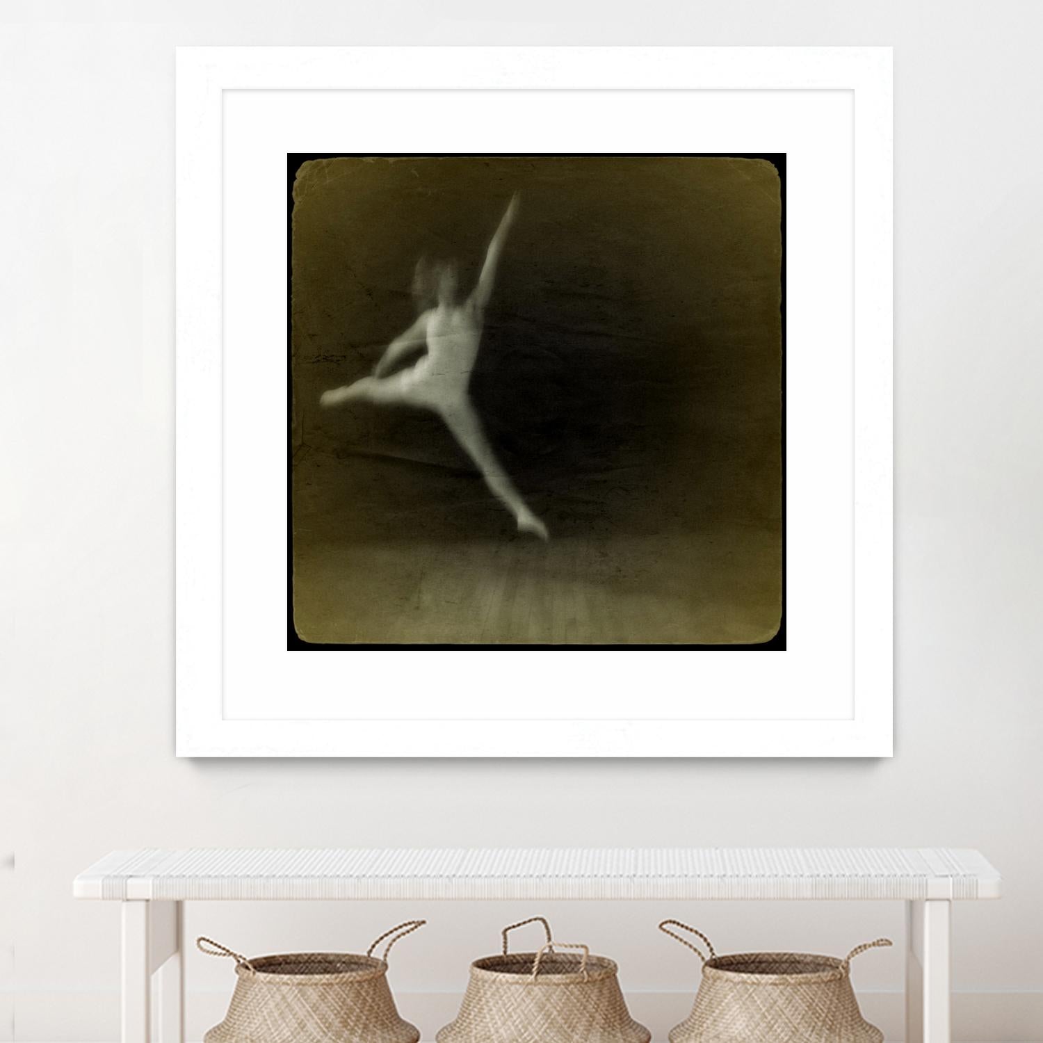 Dancing motion I by Jean-François Dupuis on GIANT ART - beige music - dance ballerine