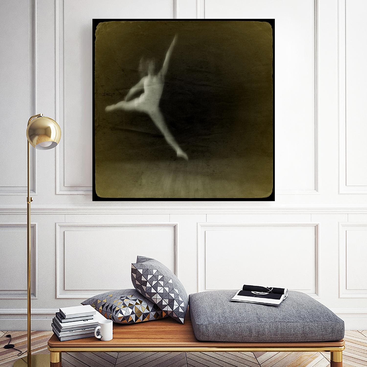 Dancing motion I by Jean-François Dupuis on GIANT ART - beige music - dance ballerine