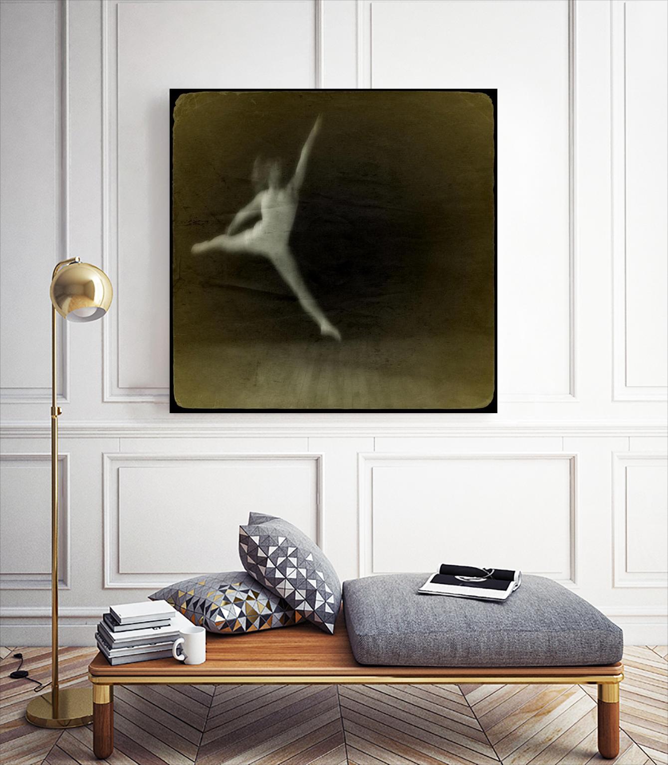 Dancing motion I by Jean-François Dupuis on GIANT ART - beige music - dance ballerine