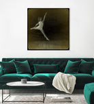 Dancing motion I by Jean-François Dupuis on GIANT ART - beige music - dance ballerine
