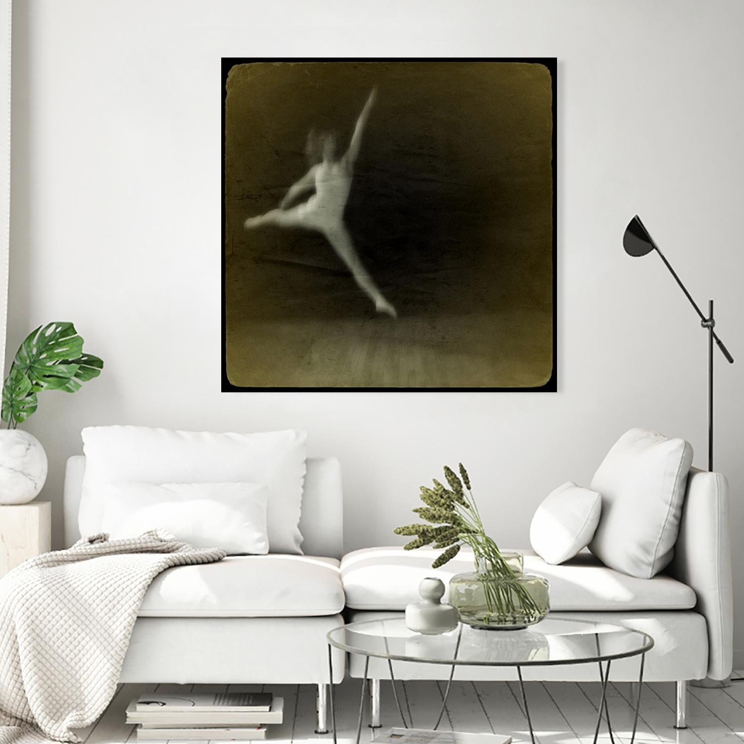 Dancing motion I by Jean-François Dupuis on GIANT ART - beige music - dance ballerine
