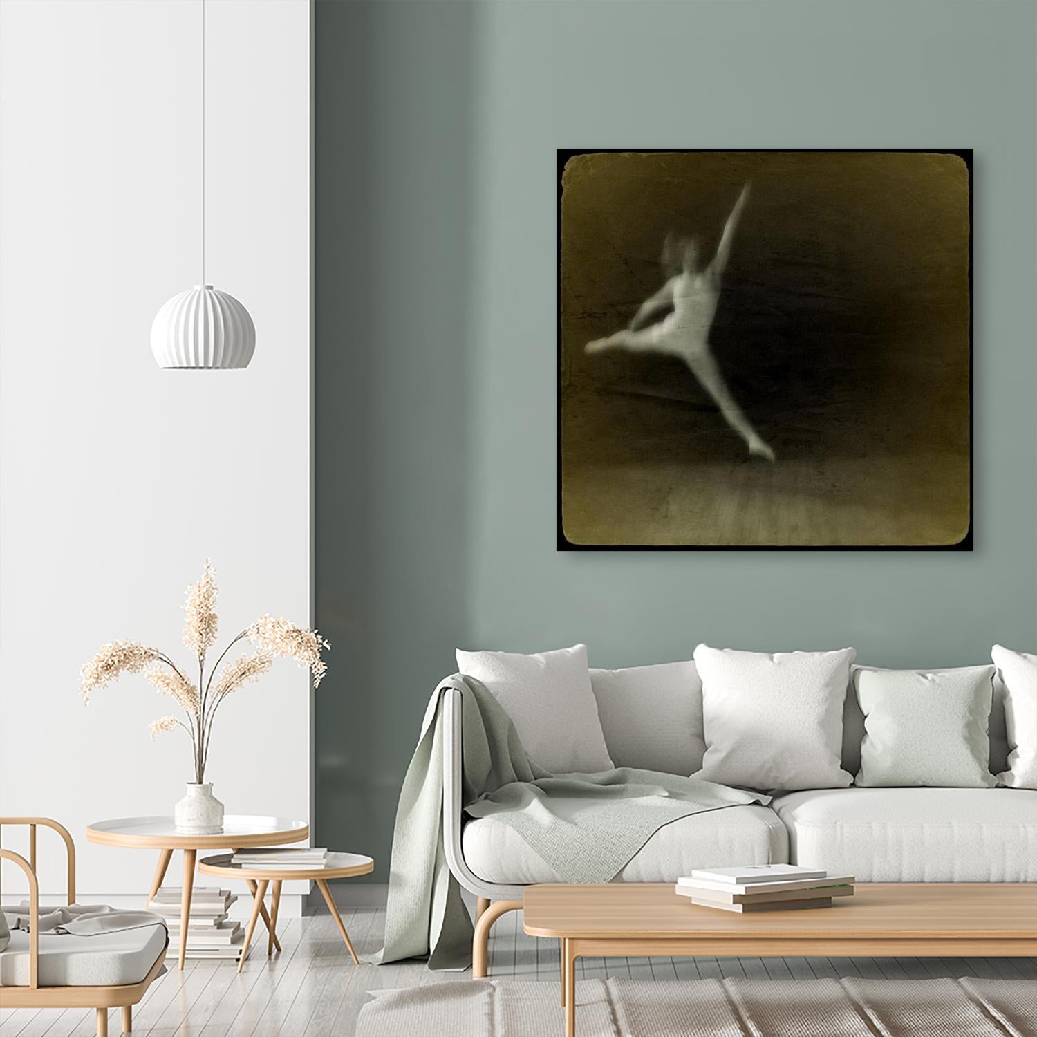 Dancing motion I by Jean-François Dupuis on GIANT ART - beige music - dance ballerine