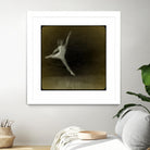 Dancing motion I by Jean-François Dupuis on GIANT ART - beige music - dance ballerine