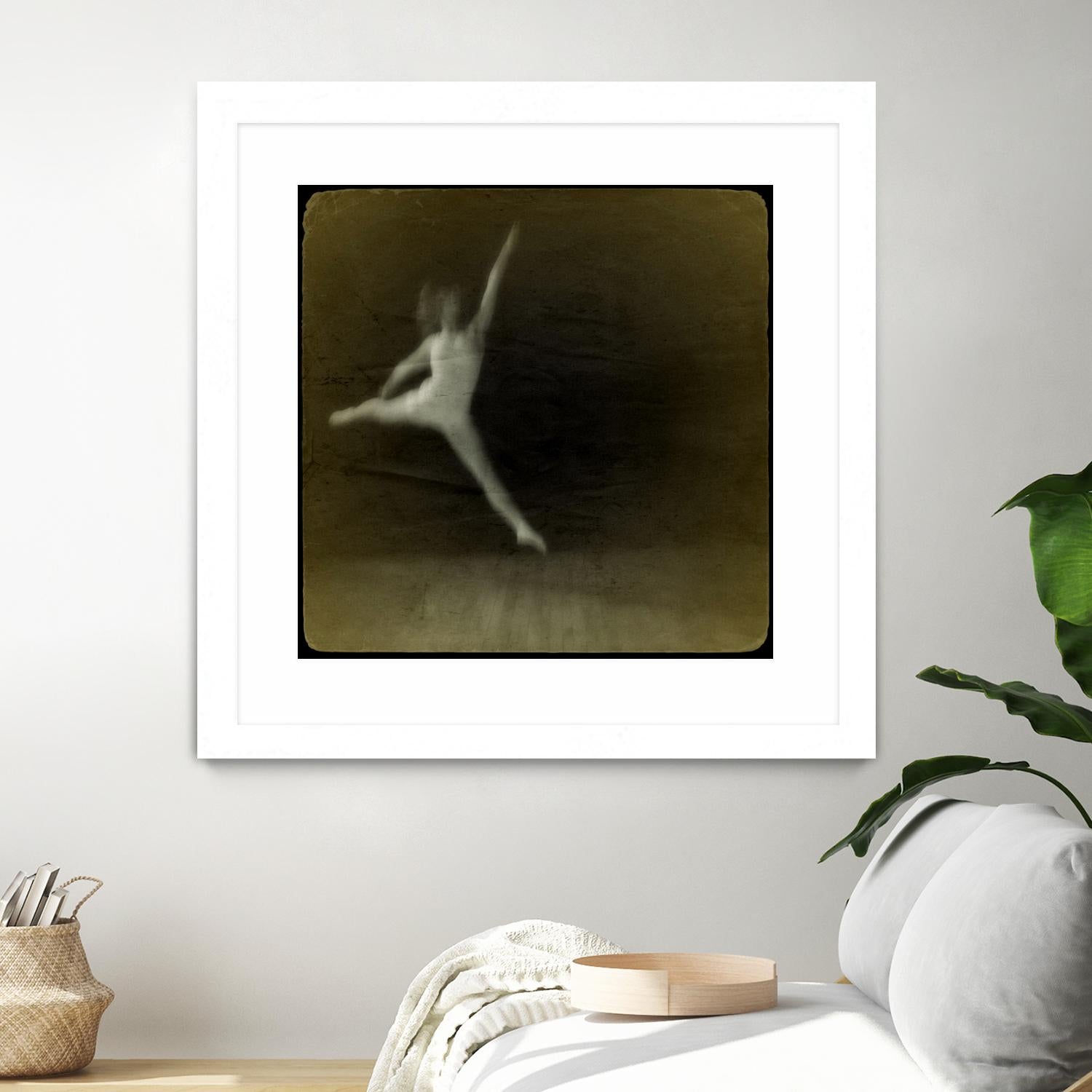 Dancing motion I by Jean-François Dupuis on GIANT ART - beige music - dance ballerine