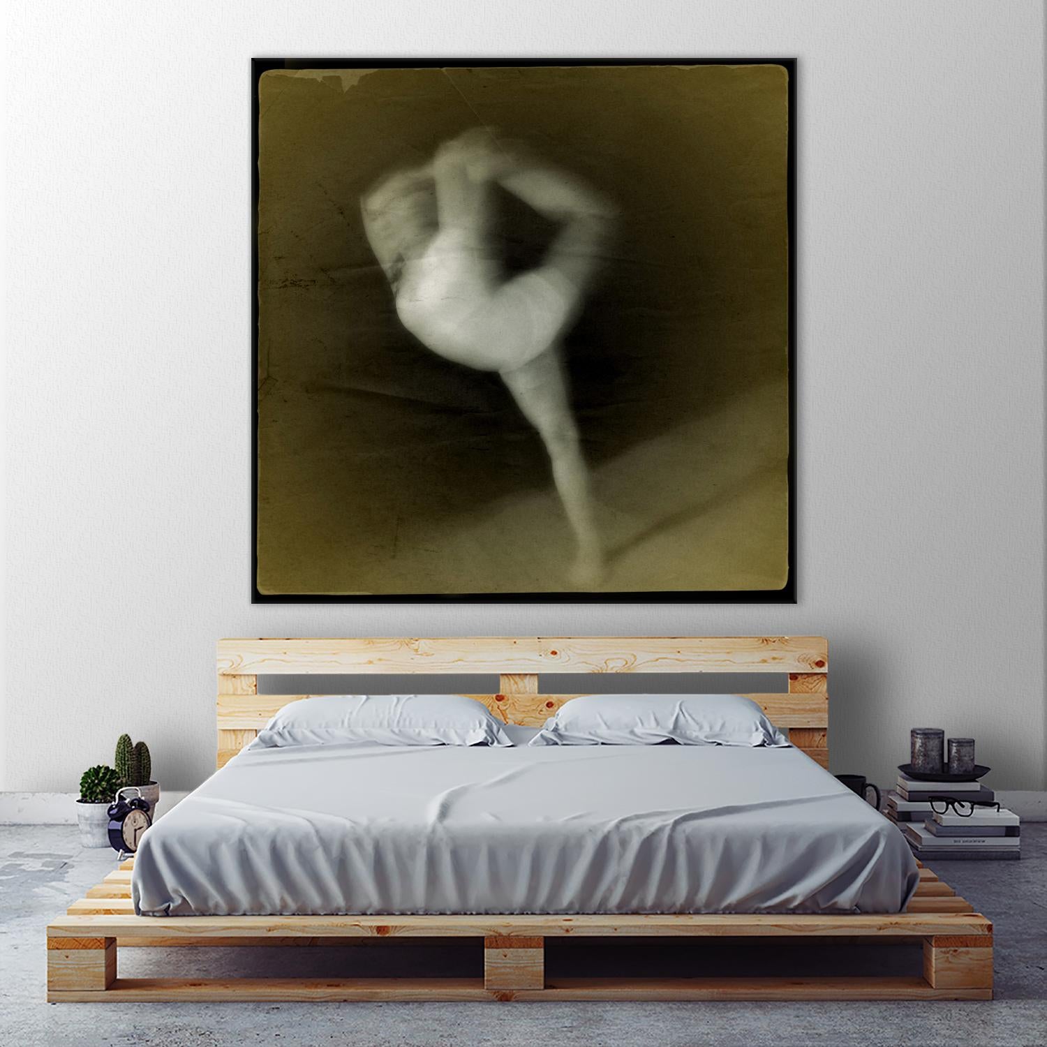 Dancing motion II by Jean-François Dupuis on GIANT ART - beige music - dance ballerine