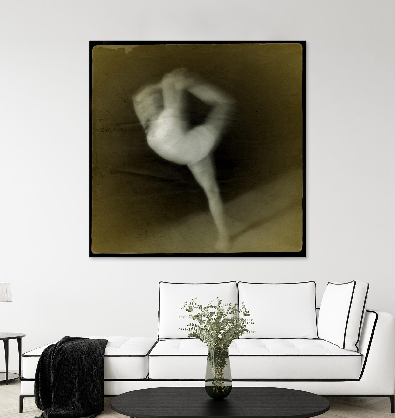 Dancing motion II by Jean-François Dupuis on GIANT ART - beige music - dance ballerine