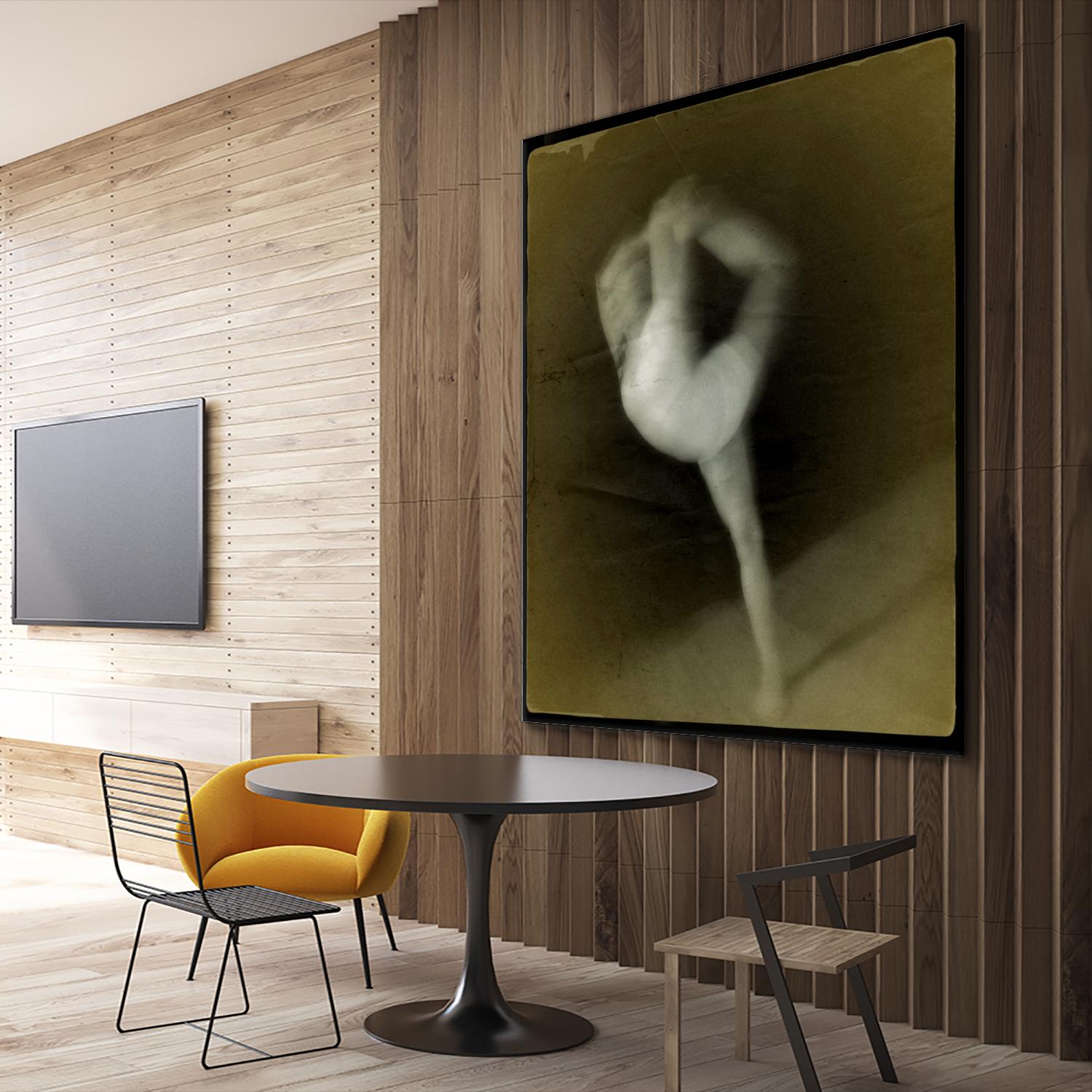 Dancing motion II by Jean-François Dupuis on GIANT ART - beige music - dance ballerine