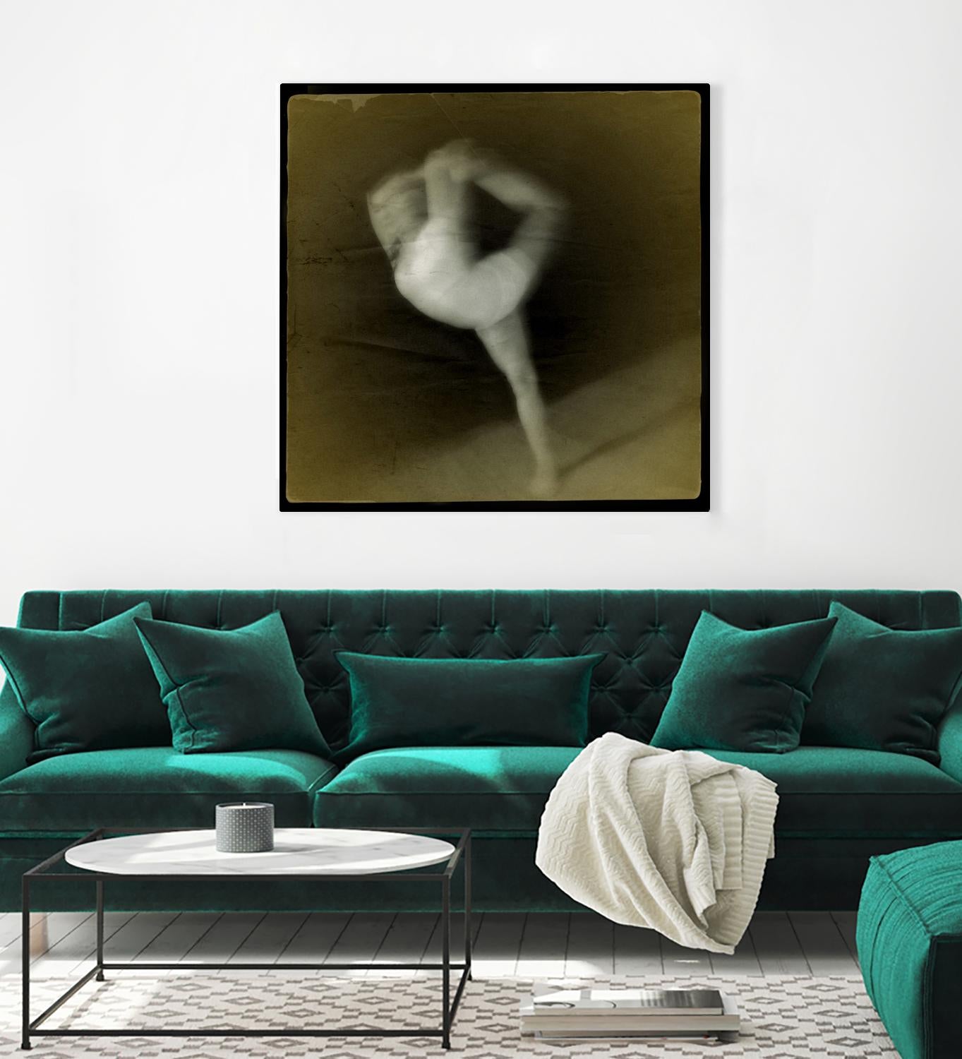 Dancing motion II by Jean-François Dupuis on GIANT ART - beige music - dance ballerine