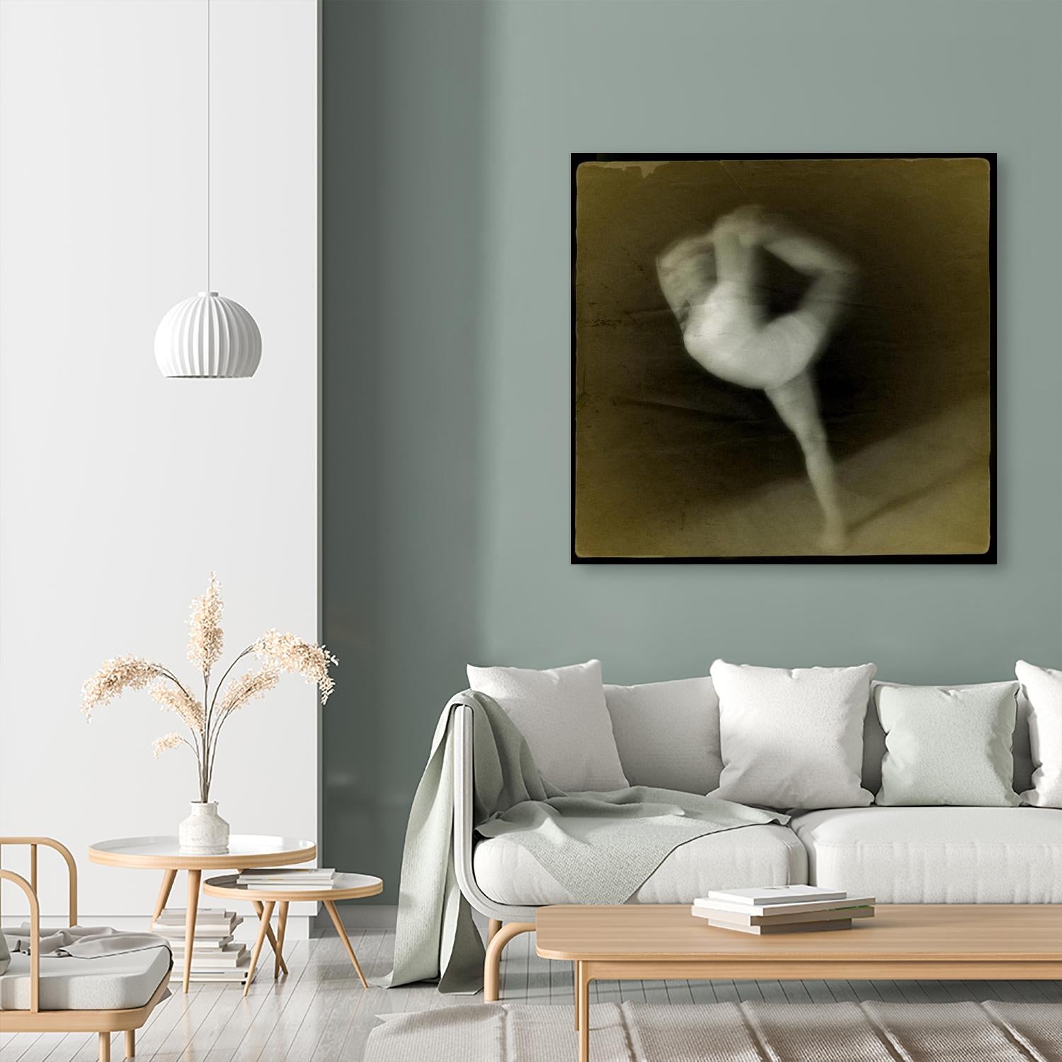 Dancing motion II by Jean-François Dupuis on GIANT ART - beige music - dance ballerine