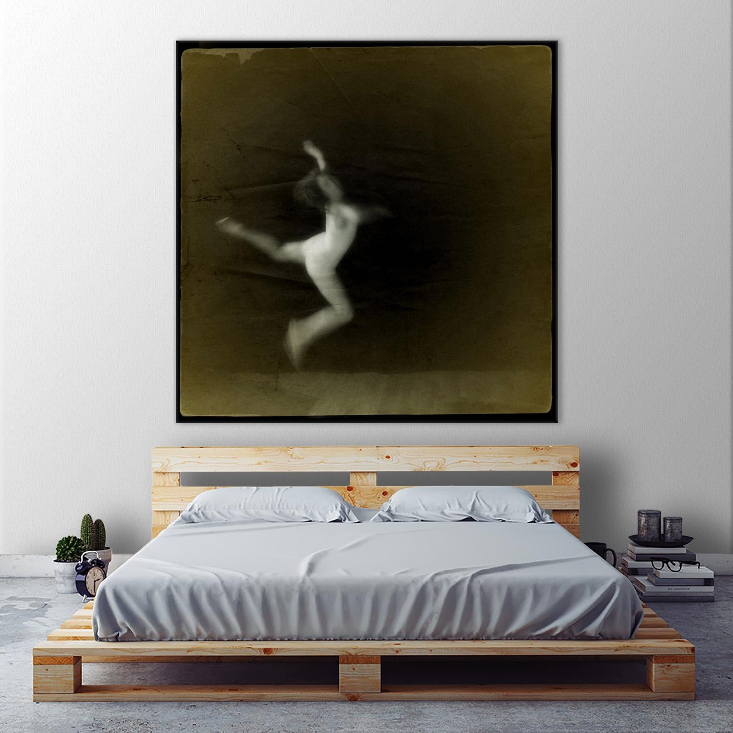 Dancing motion III by Jean-François Dupuis on GIANT ART - beige music - dance ballerine