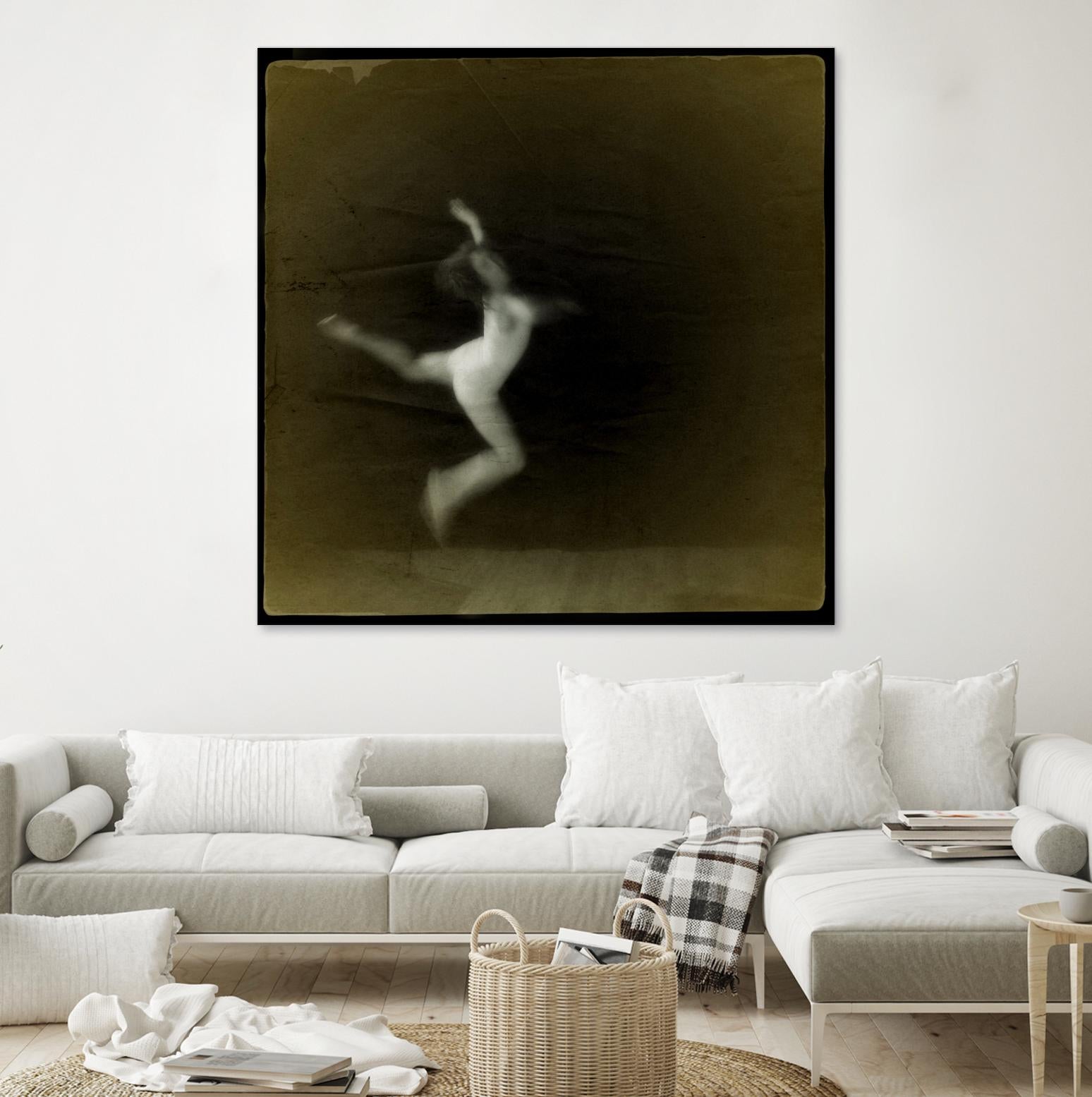 Dancing motion III by Jean-François Dupuis on GIANT ART - beige music - dance ballerine