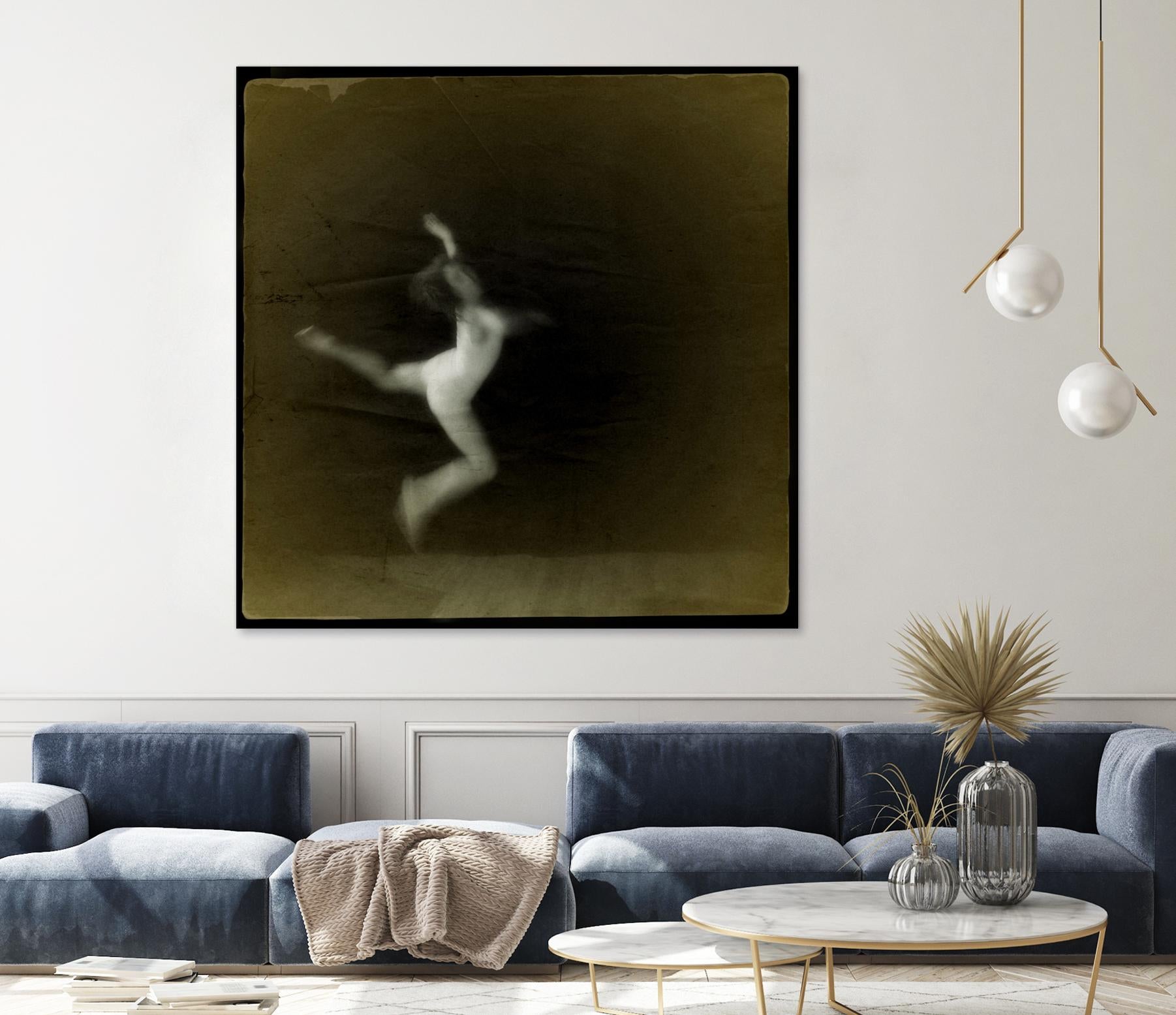 Dancing motion III by Jean-François Dupuis on GIANT ART - beige music - dance ballerine