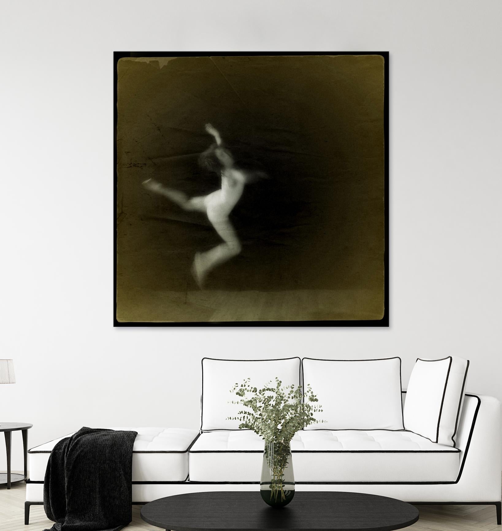 Dancing motion III by Jean-François Dupuis on GIANT ART - beige music - dance ballerine