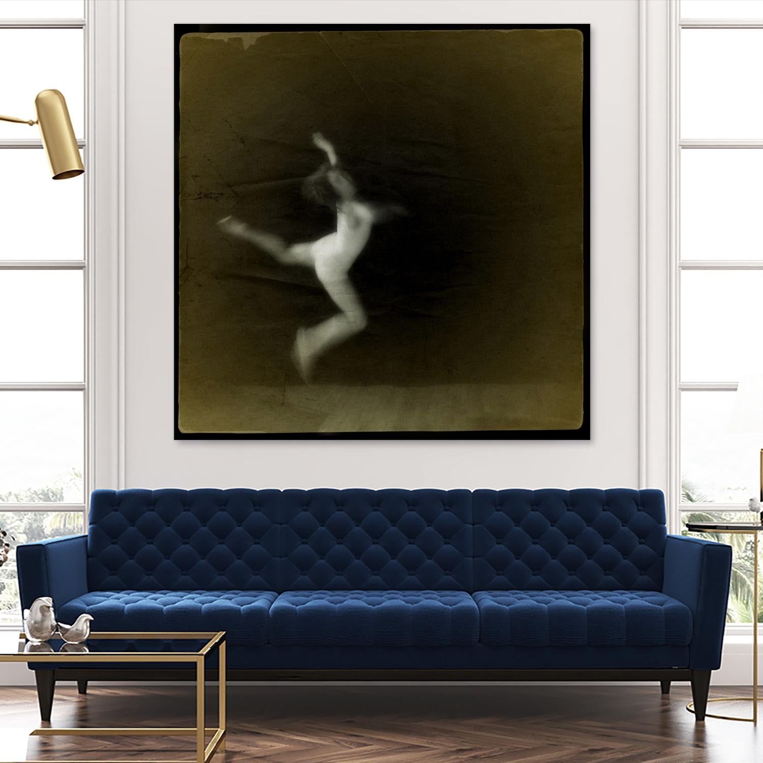Dancing motion III by Jean-François Dupuis on GIANT ART - beige music - dance ballerine