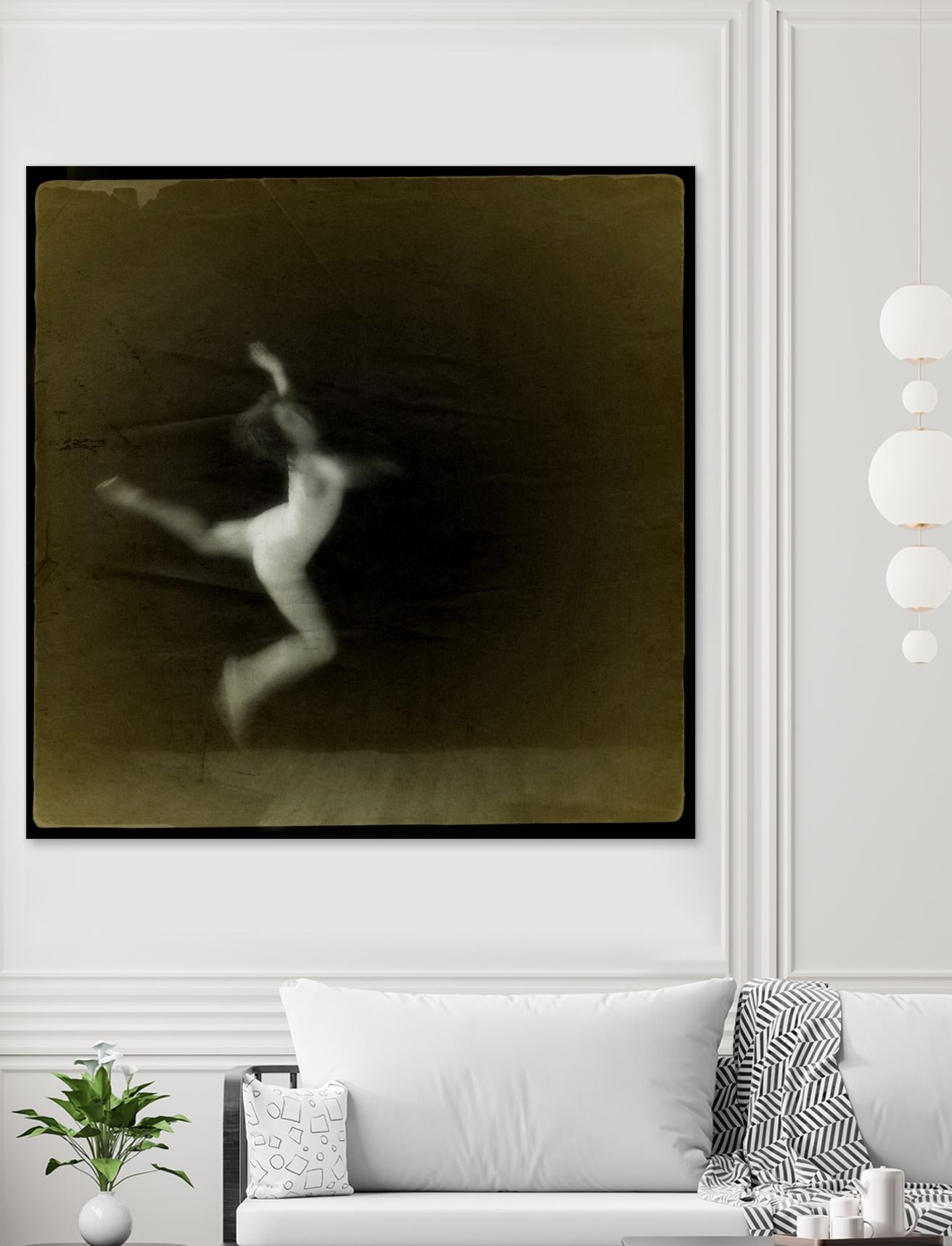 Dancing motion III by Jean-François Dupuis on GIANT ART - beige music - dance ballerine