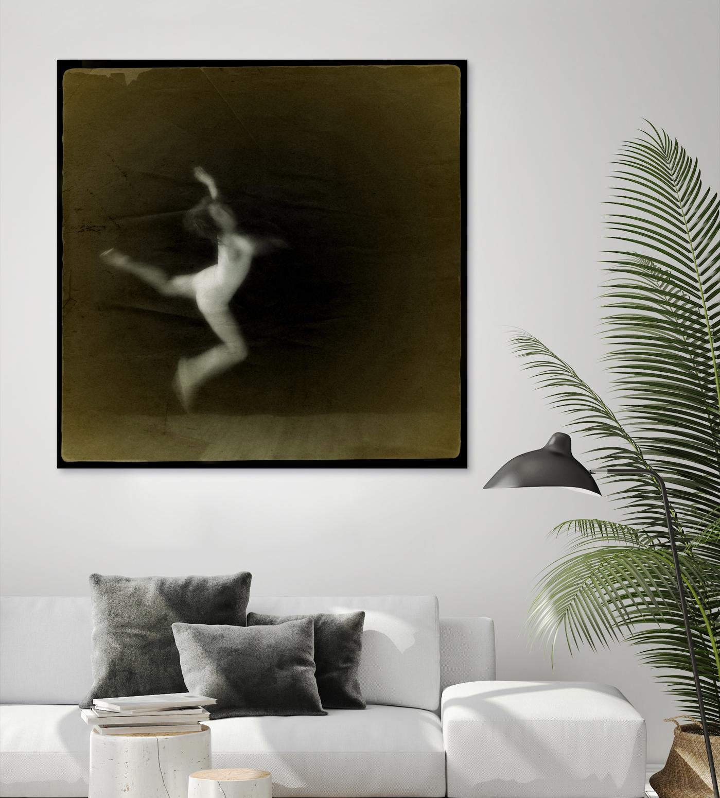 Dancing motion III by Jean-François Dupuis on GIANT ART - beige music - dance ballerine