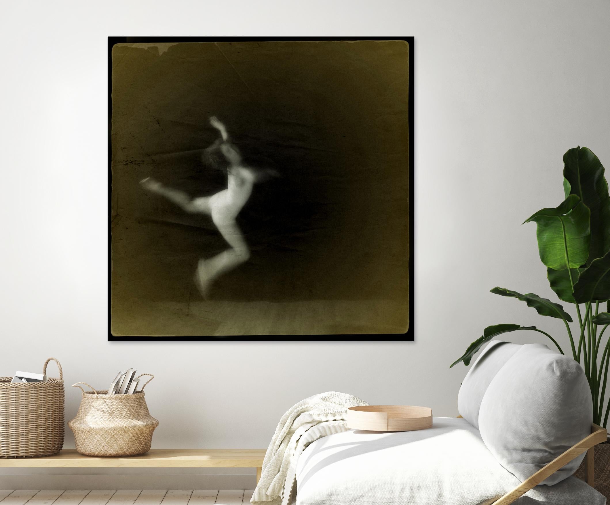 Dancing motion III by Jean-François Dupuis on GIANT ART - beige music - dance ballerine