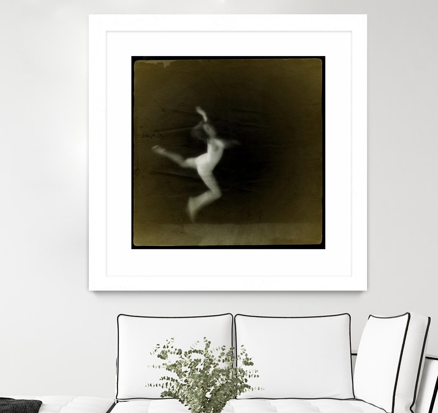 Dancing motion III by Jean-François Dupuis on GIANT ART - beige music - dance ballerine