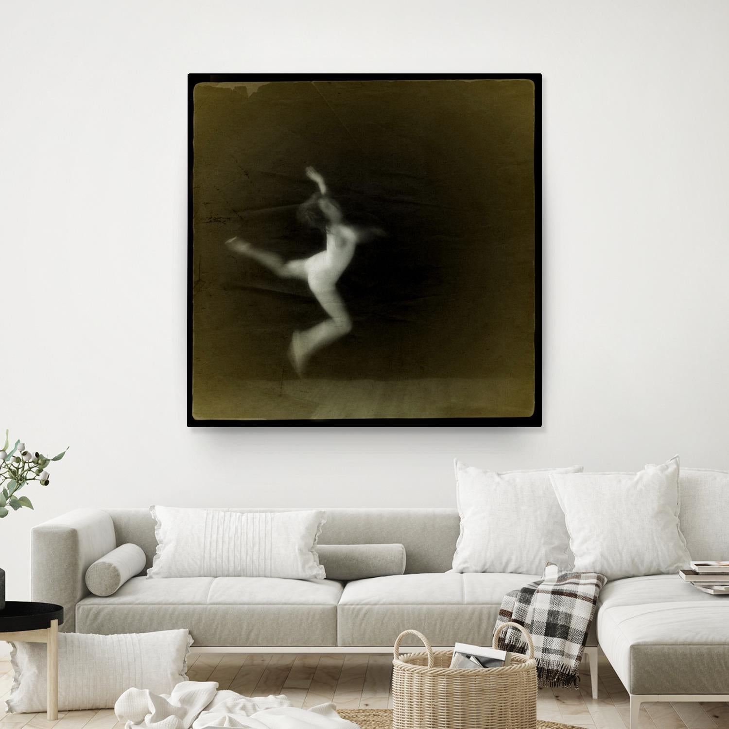 Dancing motion III by Jean-François Dupuis on GIANT ART - beige music - dance ballerine