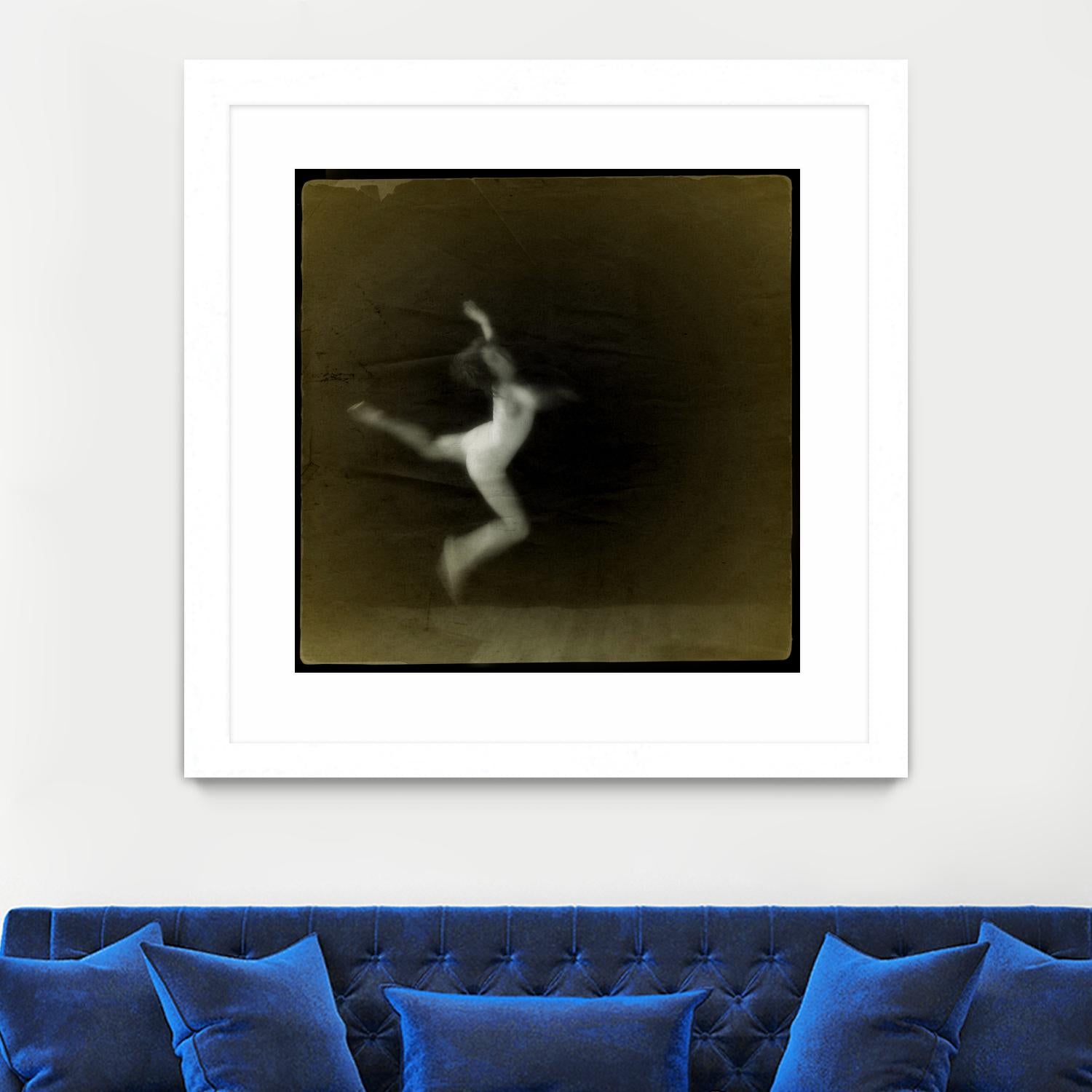 Dancing motion III by Jean-François Dupuis on GIANT ART - beige music - dance ballerine