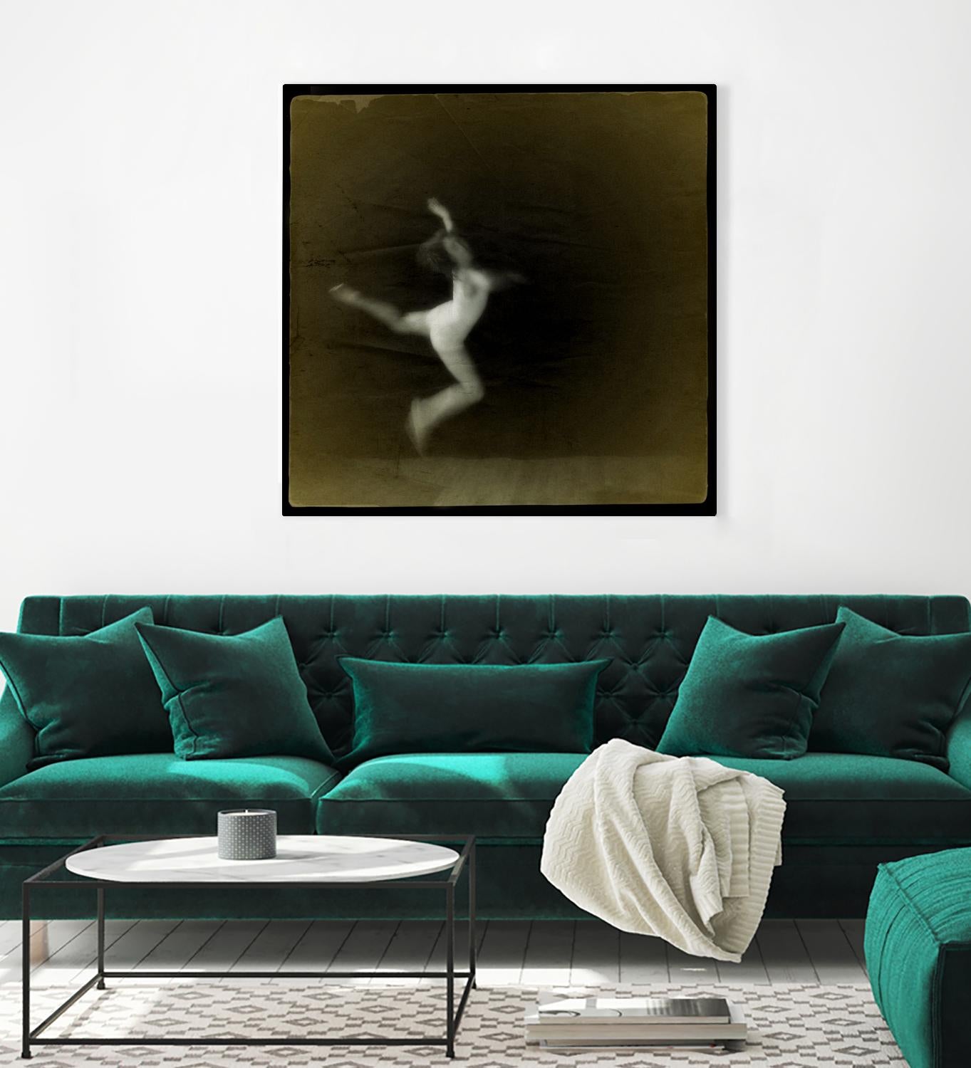 Dancing motion III by Jean-François Dupuis on GIANT ART - beige music - dance ballerine