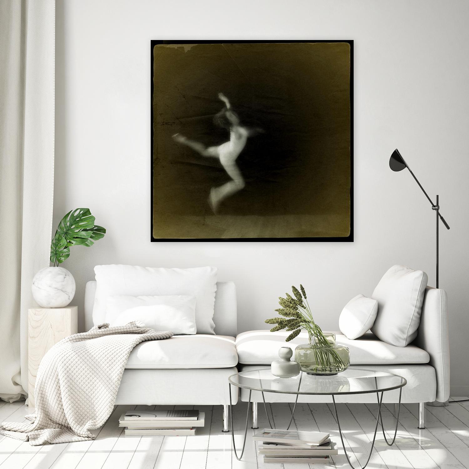 Dancing motion III by Jean-François Dupuis on GIANT ART - beige music - dance ballerine