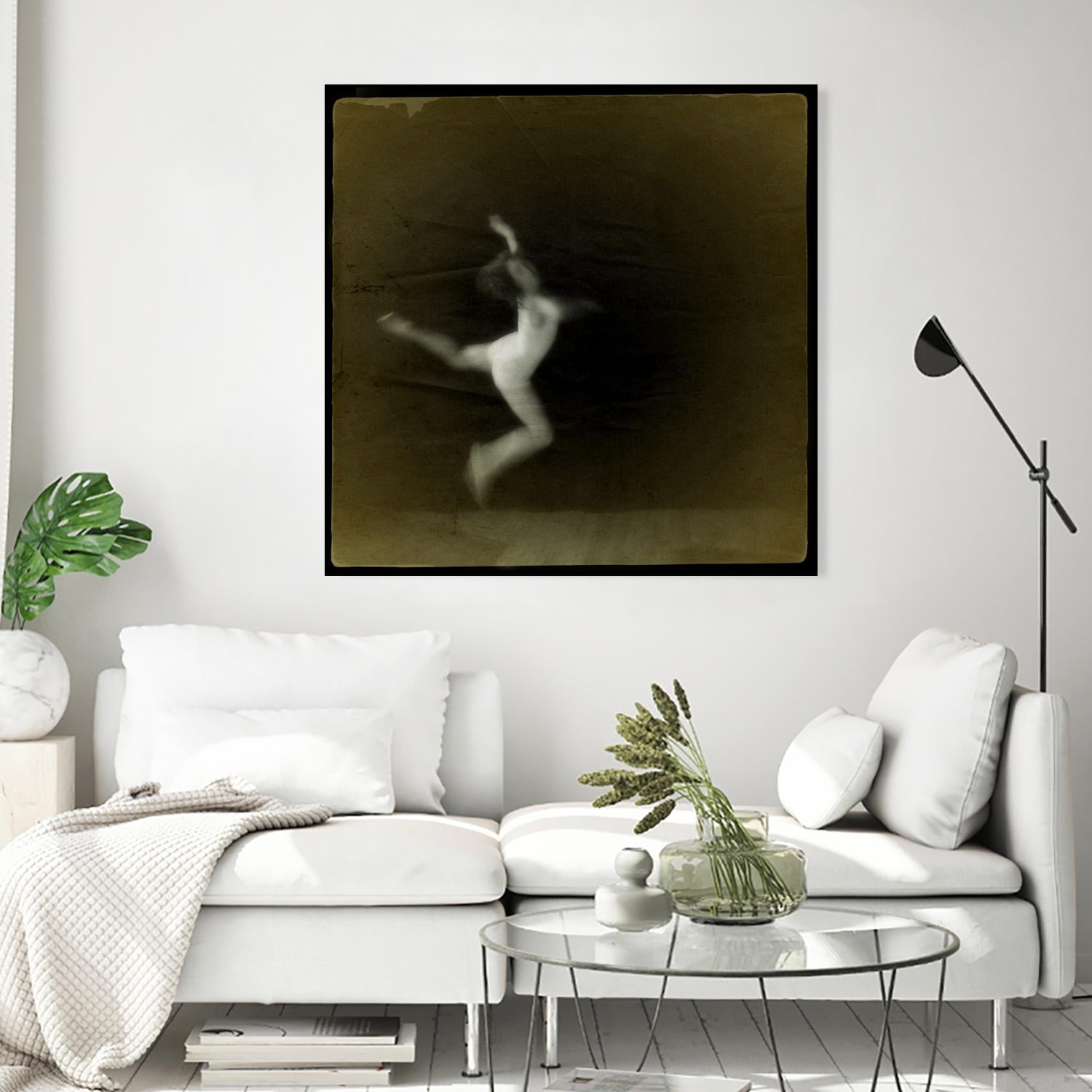 Dancing motion III by Jean-François Dupuis on GIANT ART - beige music - dance ballerine