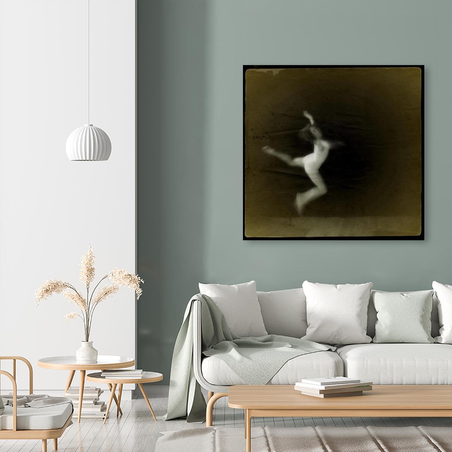 Dancing motion III by Jean-François Dupuis on GIANT ART - beige music - dance ballerine
