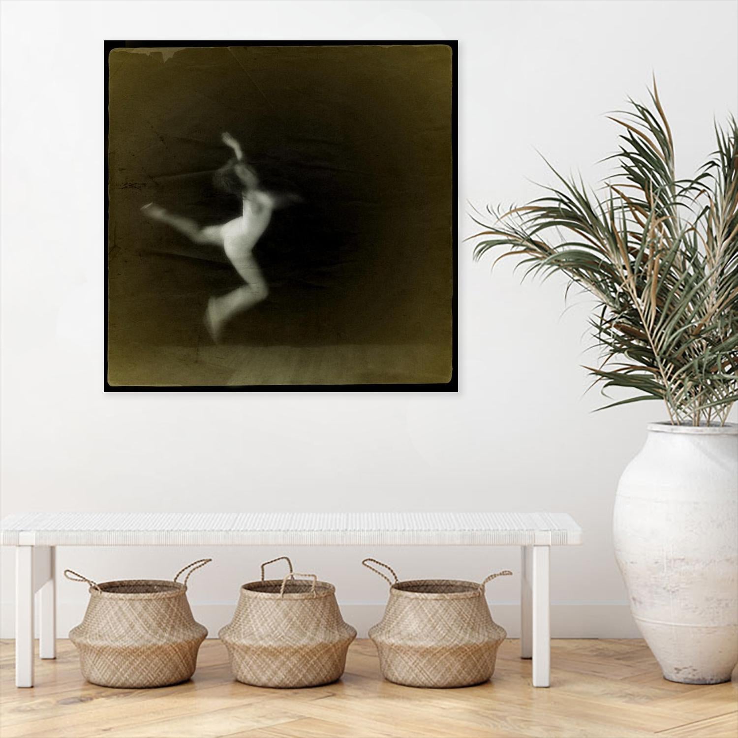 Dancing motion III by Jean-François Dupuis on GIANT ART - beige music - dance ballerine