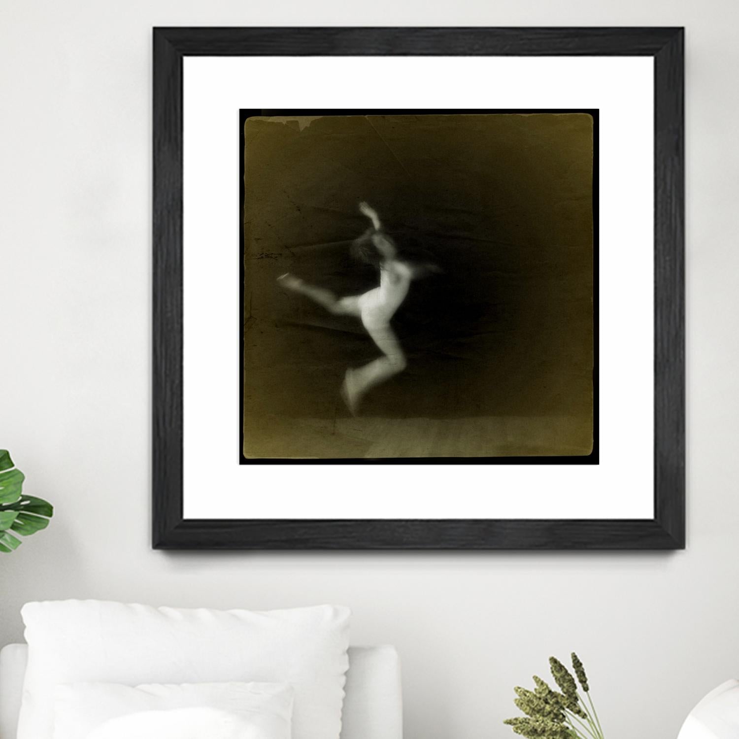 Dancing motion III by Jean-François Dupuis on GIANT ART - beige music - dance ballerine