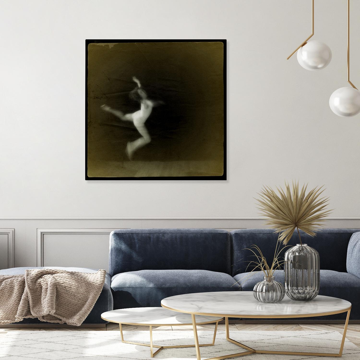Dancing motion III by Jean-François Dupuis on GIANT ART - beige music - dance ballerine