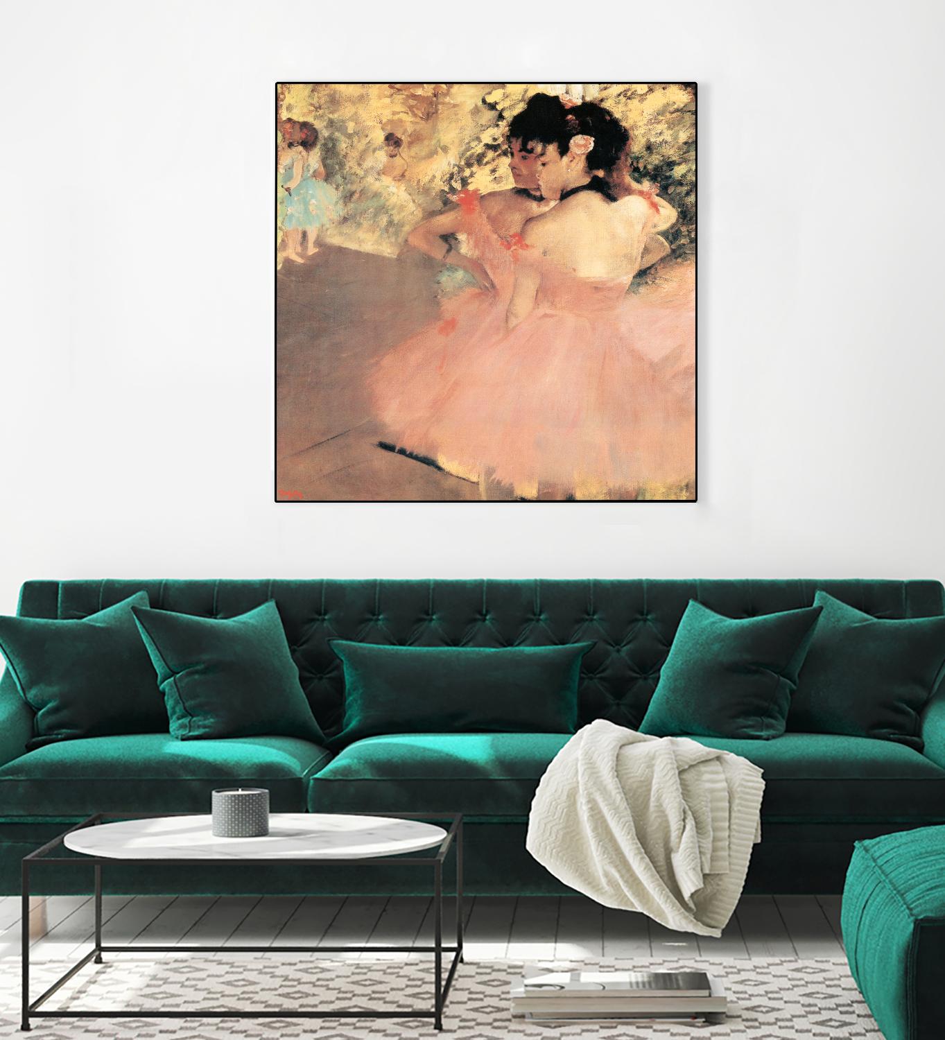 Ballet Dancer 3 by Edgar Degas on GIANT ART - beige music - dance