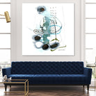 Remplir le paysage II by Sylvie Cloutier on GIANT ART - blue abstract